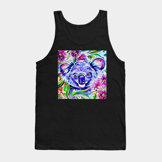 Koala Tank Top by EveiArt